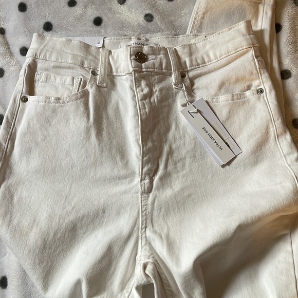 Ultra high rise skinny jeans white - Picture 2 of 4